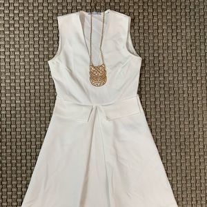 Zara white dress